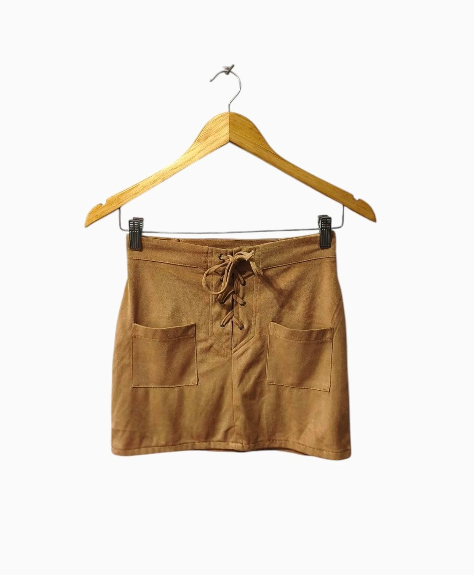 Falda beige Pull&Bear mujer Talla S